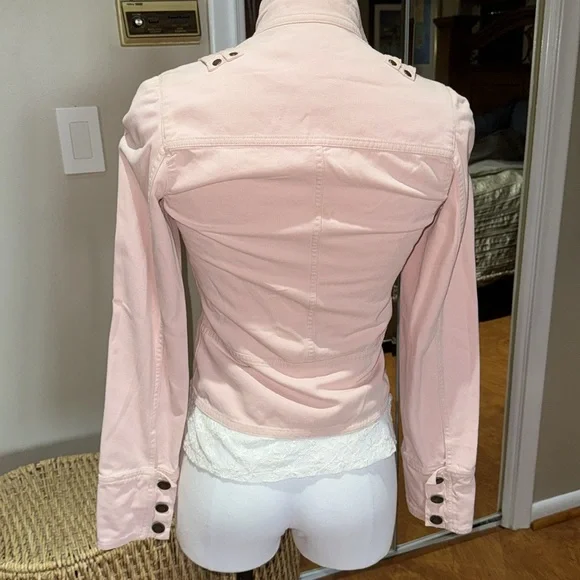 Light pink jean jacket - Picture 5 of 8